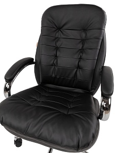 Офисное кресло CHAIRMAN 795 ЭКО, экокожа, черный
